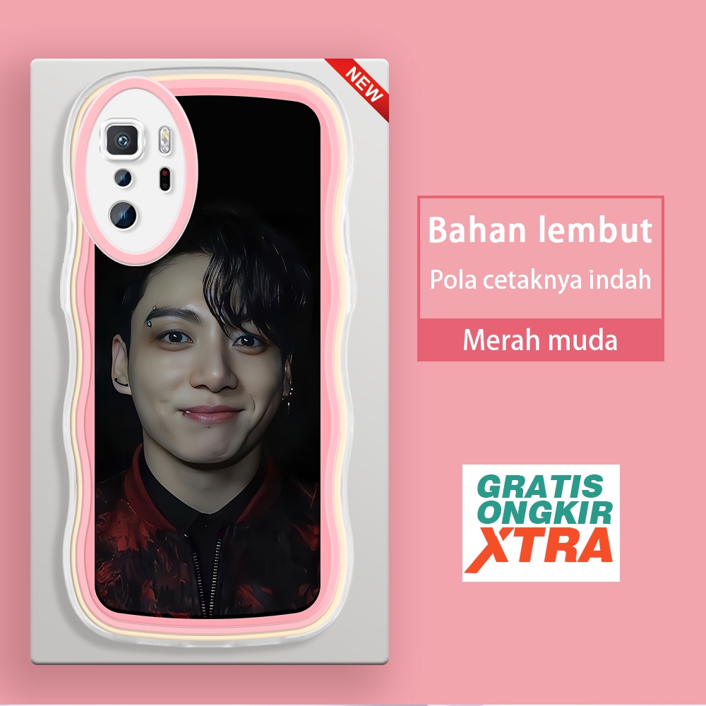 Xiaomi MI POCO M3 C40 X3 M5 M4Pro M5S M3 F4 Pro GT NFC 5G INS BTS Smile Jeon Jung Kook 전정국 Bangtan B