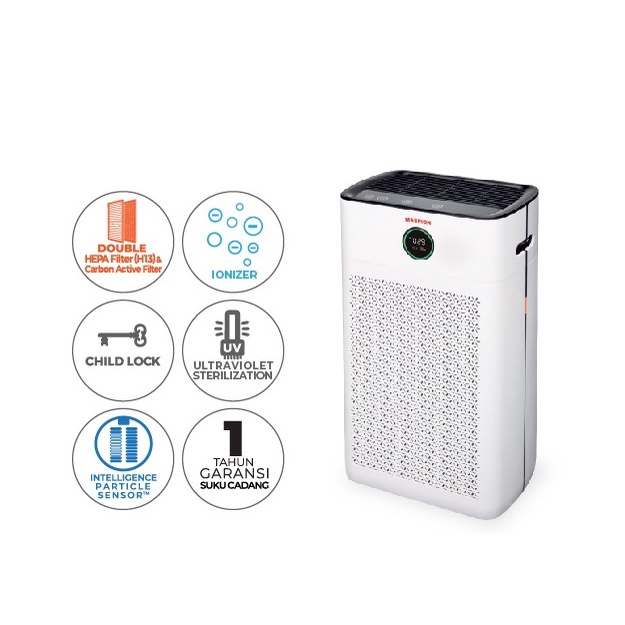 Air Purifier Maspion MAP 01 - AIR PURIFIER DOUBLE HEPA FILTER