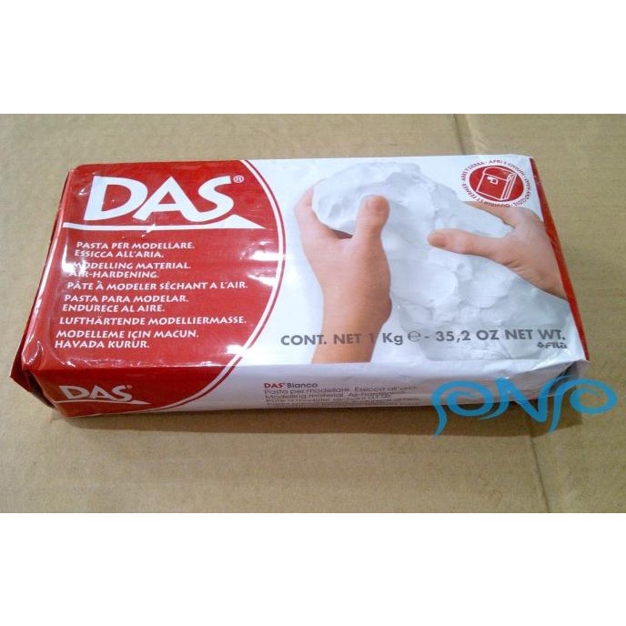 ] DAS CLAY PUTIH 1 KG