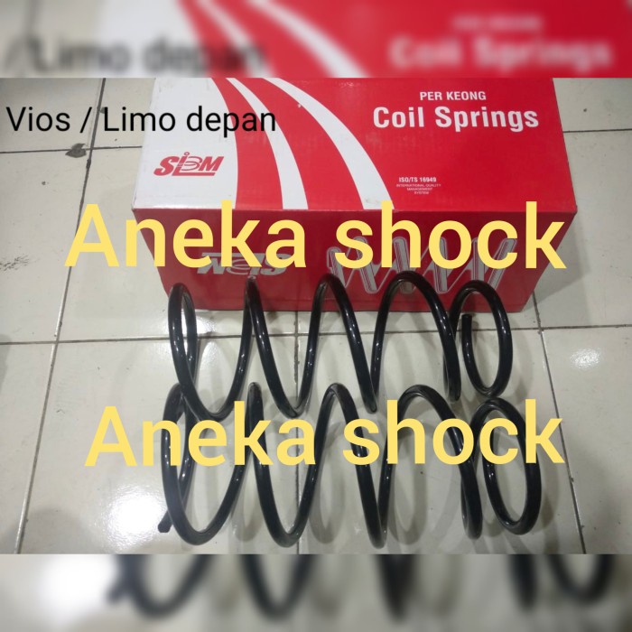 New Per Keong/Coil Spring Merk Slbm Toyota Vios/Limo Depan Th 2003-2007 Kode 183