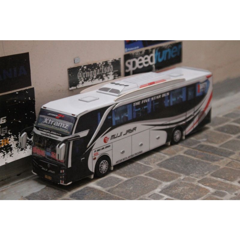 PAPERCRAFT MUJI JAYA XTRAMZ SKALA 1:50