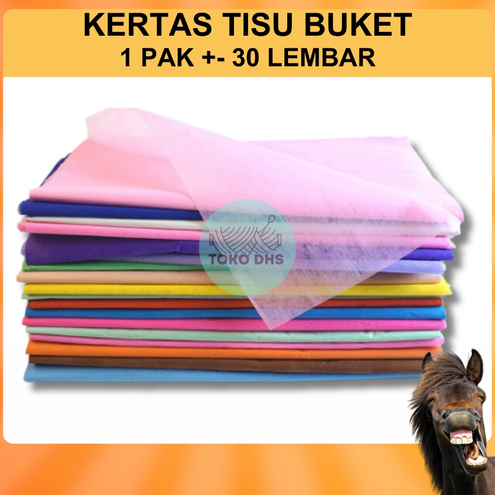 

[CODE BARANG 495RSV] [ 1 pack ] Kertas Tisu Buket Bunga / Tissue Cotton Paper Flower 276