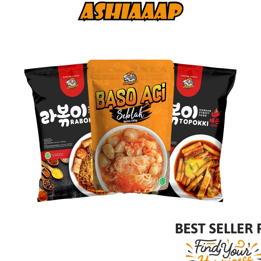 

Produk Ashiaaap Paket Special Best Seller F (Topokki + Rabokki + Baso Aci Seblak) Terkini