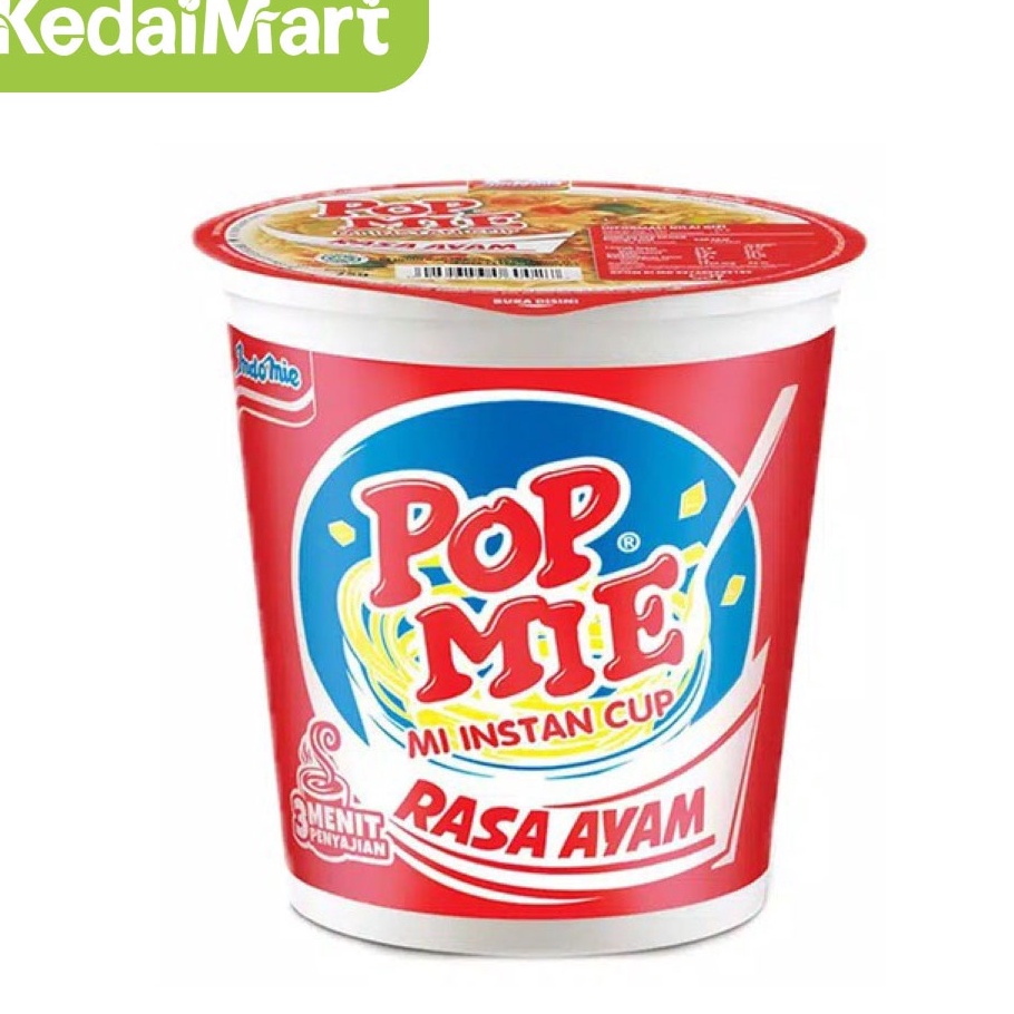 

Harga Murah Pop Mie Kuah Rasa Ayam 75 Gram Stock Banyak