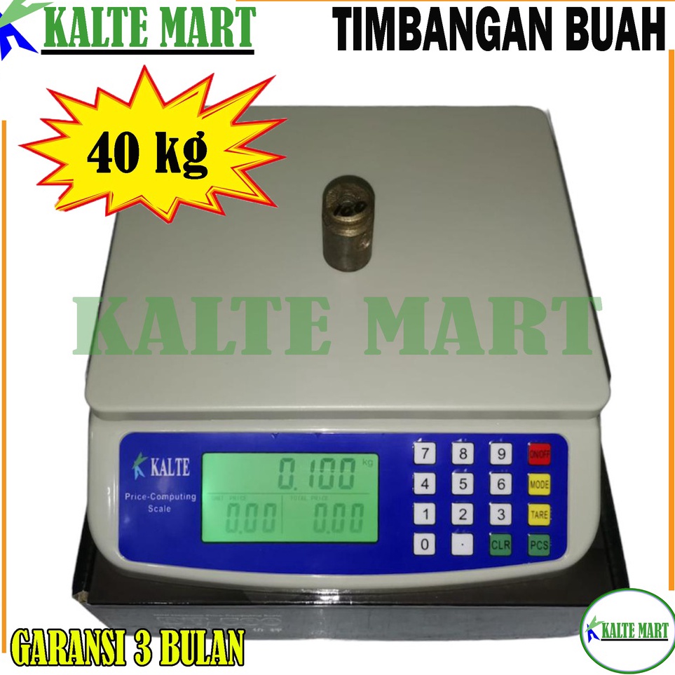 ➤ Timbangan Digital Computing Scale 30kg/40Kg Timbangan Digital buah 40Kg Timbangan sayur Digital ❅ 