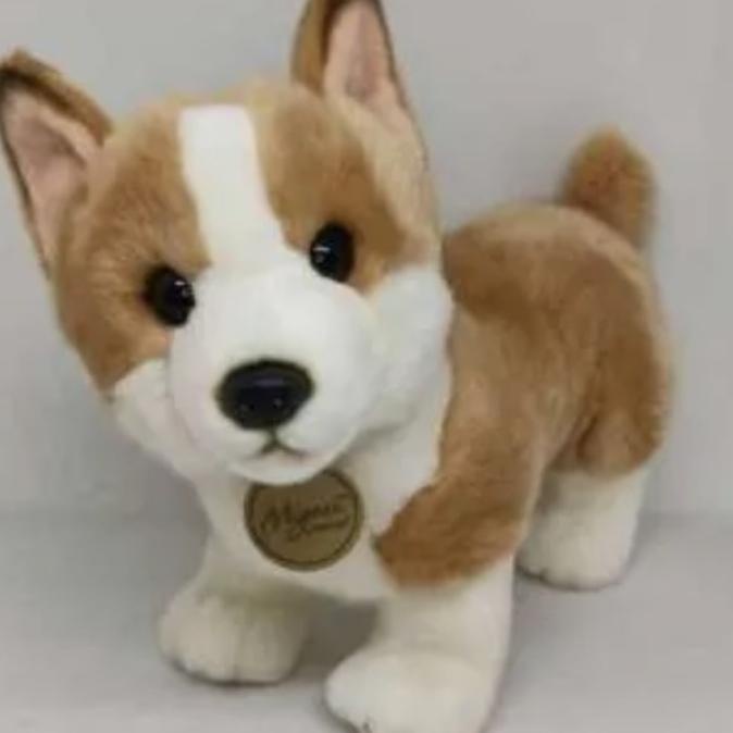 Boneka anjing Corgi Cute