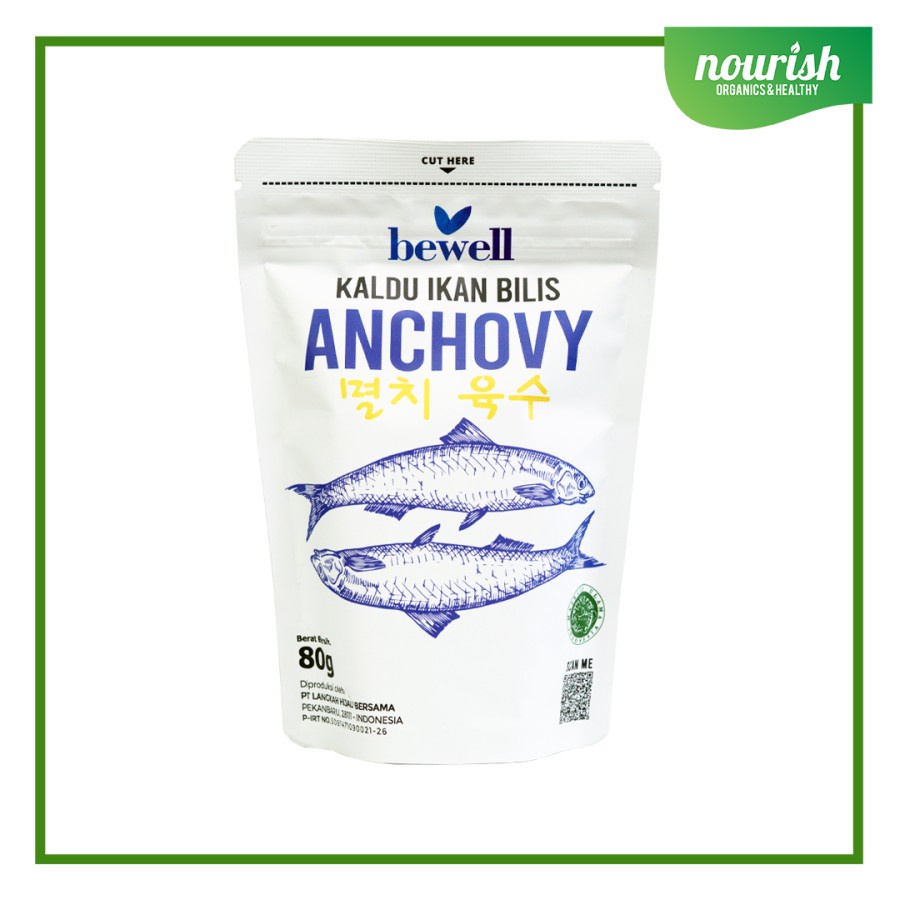 

Organic Center, Bewell Kaldu Ikan Bilis Anchovy Non Msg 80G