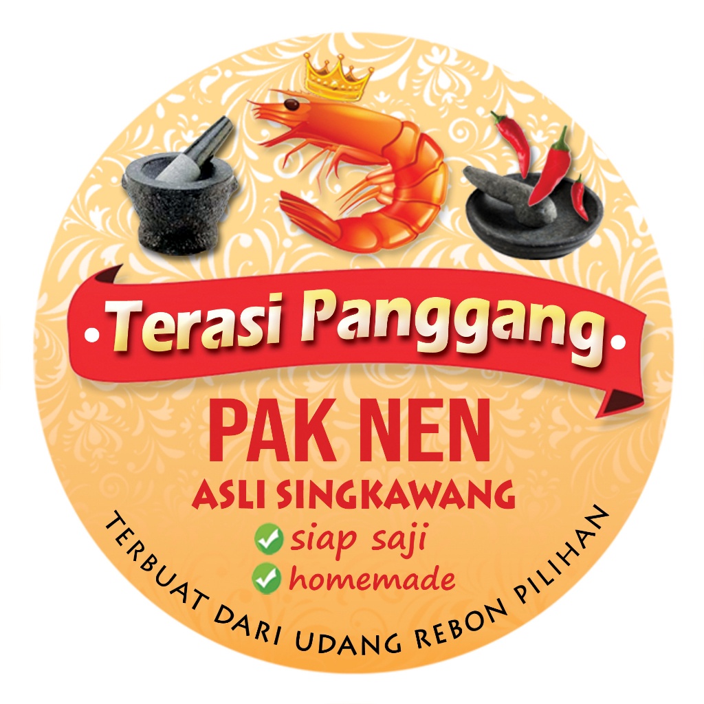 

Terasi Panggang Pak Nen / 500 Gram / Terasi Siap Saji / Belacan / Khas Singkawang / Singkawang / Ter