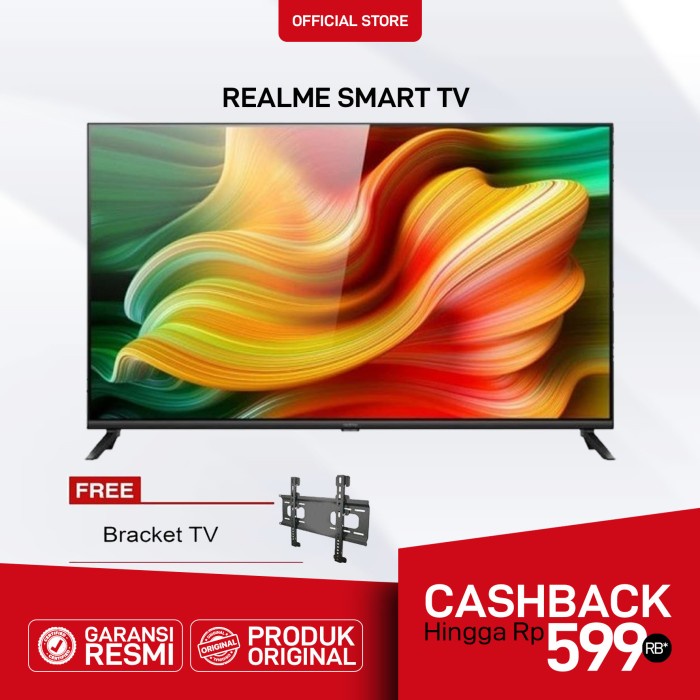 Realme Smart Android Tv / Smart Tv 43" / 32" / 32 Inch Garansi Resmi