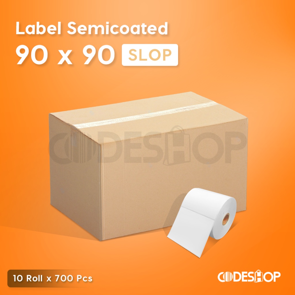 

1 Slop Isi 10 Label Harga 90 x 90 Semicoated 90x90 mm 700 Pcs