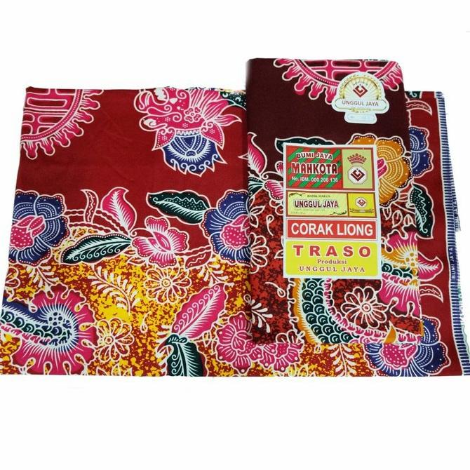 Jarik Gendong Bayi Batik UNGGUL JAYA MAHKOTA_Corak LIONG|kain jarik