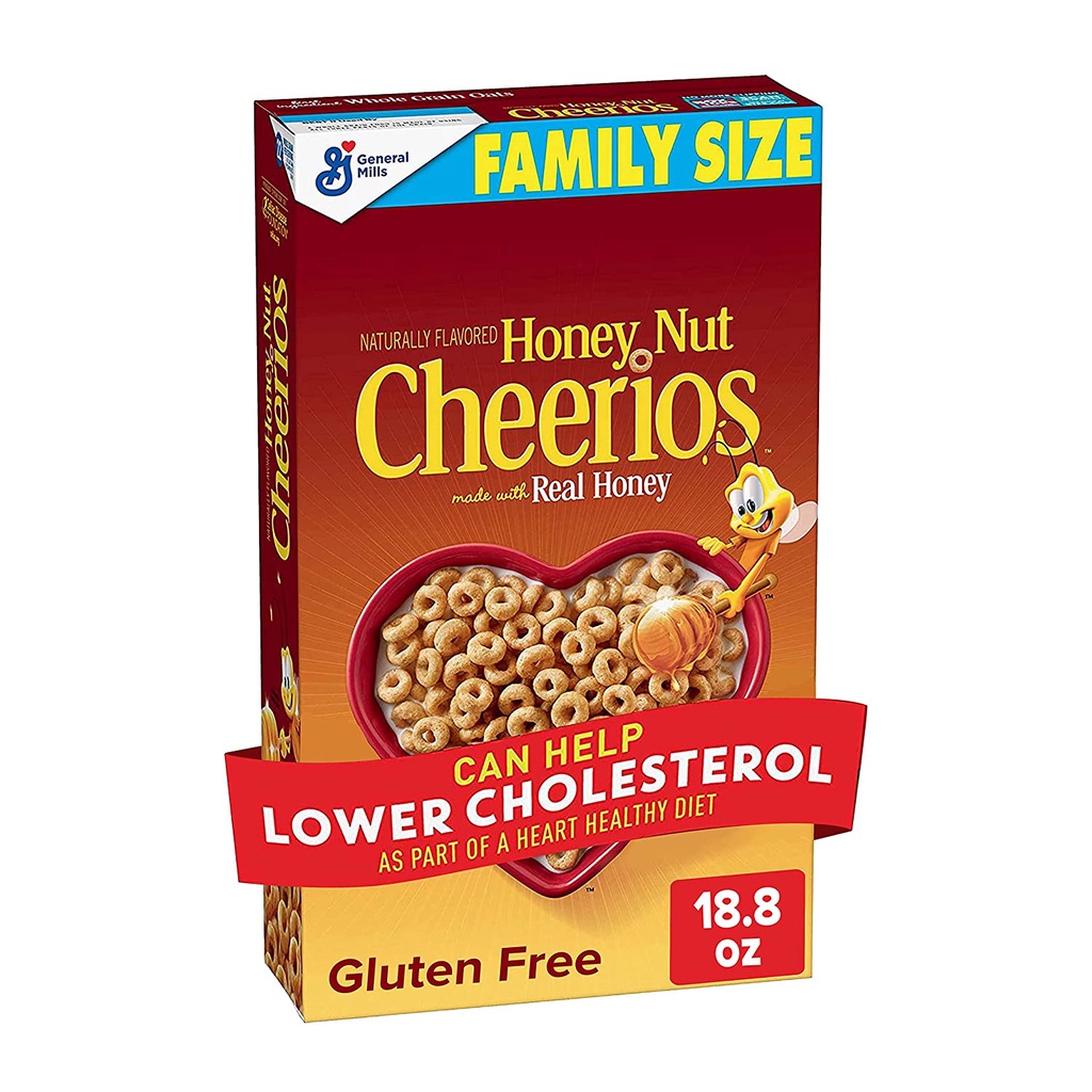 

Cheerios Honey Nut Breakfast Cereal