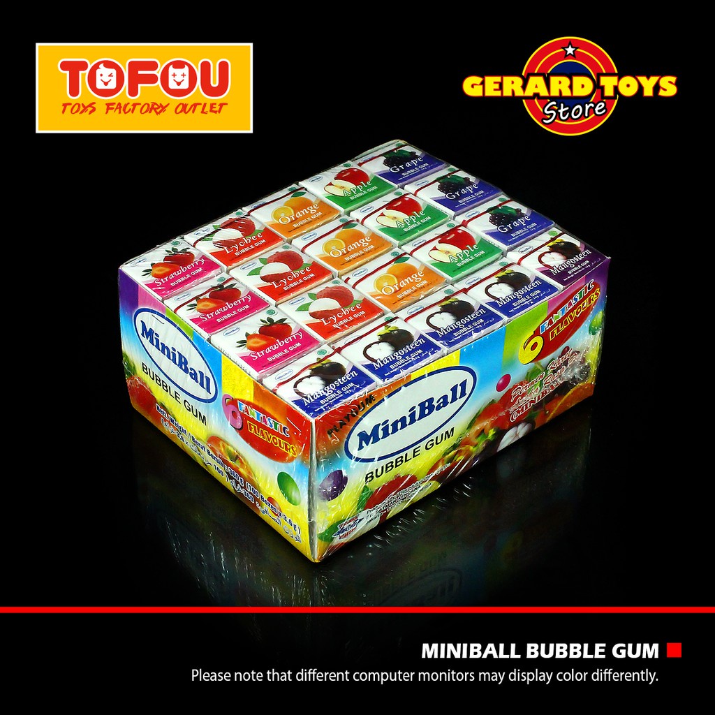 

Permen Karet Niball Bubble Gum Box Isi 100Pcs Enaknya Mantap