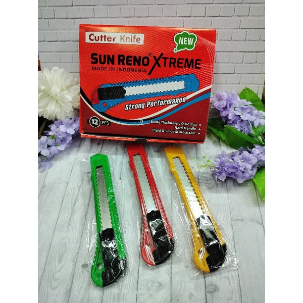 

CUTTER/KNIFE/SUN RENO XTREME-ISI/12PCS