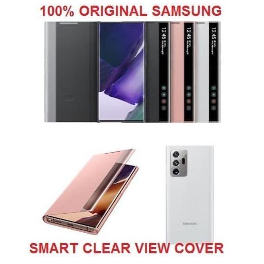 Note 20 Ultra Case ORIGINAL Samsung Galaxy Soft Case Led View Cover