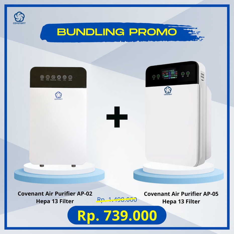 KOF317 Promo Bundling Covenant Air Purifier AP-05 + Covenant Air Purifier AP-02 ||