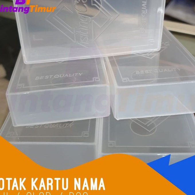 

[❣ P➸6N] Kotak Kartu Nama | per slop isi 100 pcs/ treending.!!