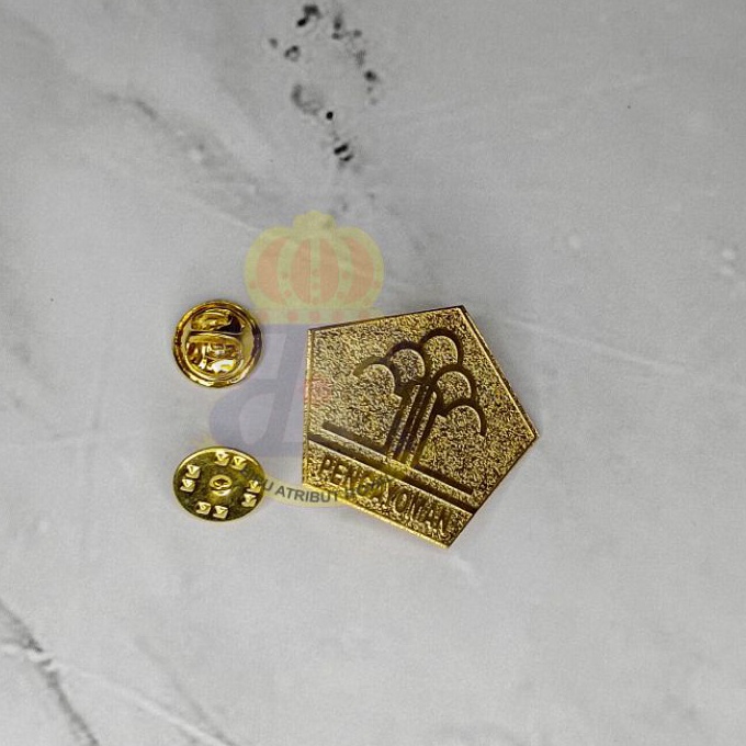 (E✔.☀8B) PIN EMBLEM BIVAKMUT - KEMENKUMHAM kekiniian.