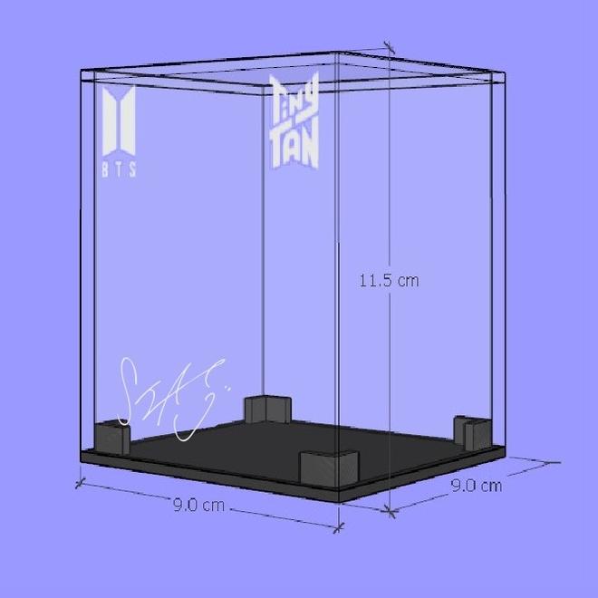Trending Box Akrilik Figur Bts Tiny Tan Official / Rak Akrilik Figur Bts Tiny Tan Official