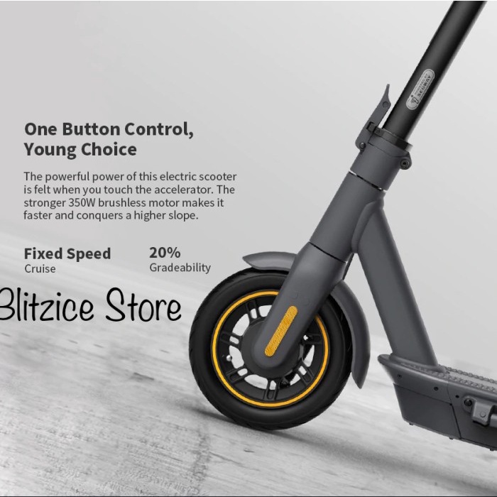 ORIGINAL NINEBOT KICKSCOOTER MAX G30 BY SEGWAY ELECTRIC SCOOTER ORIGINAL