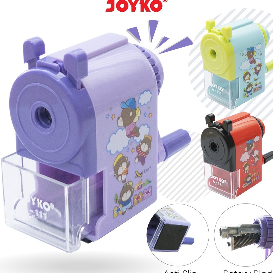 

(ZWご/Y◆> Sharpener Rautan Serutan Putar Joyko A-111/ tervirall..