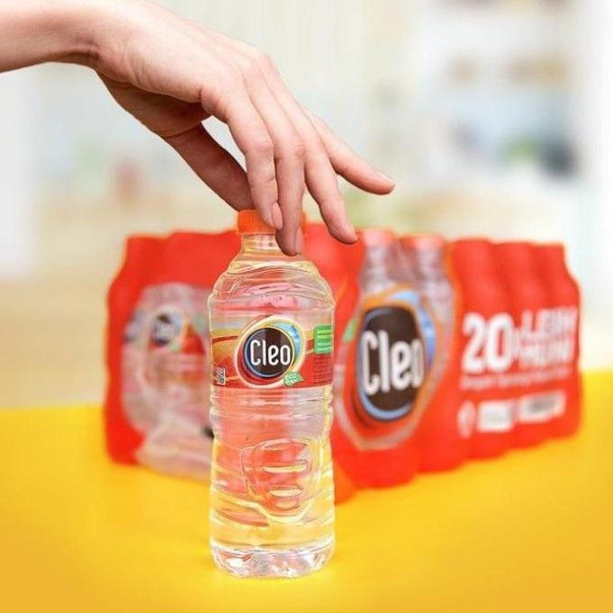 Cleo Air Mineral Botol Mini 220 ml (1 Dus x 24 Botol)