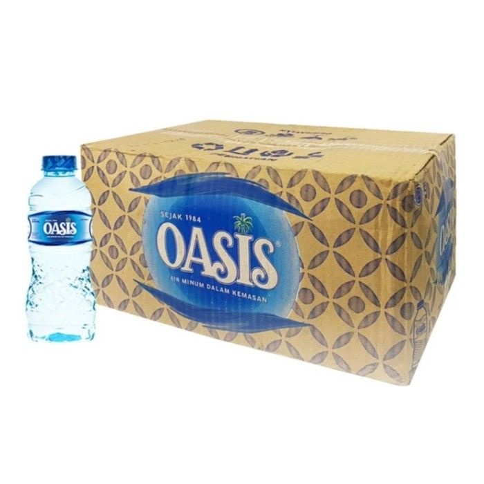 

Oasis Air Mineral Dus Botol Mini 330 ml x 24 pcs