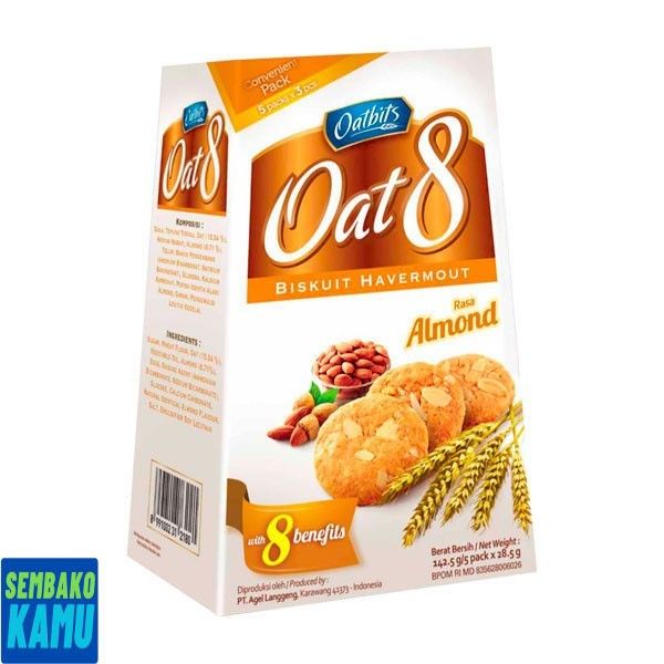 

Oatbits Oats 8 Almond 142.5 gr