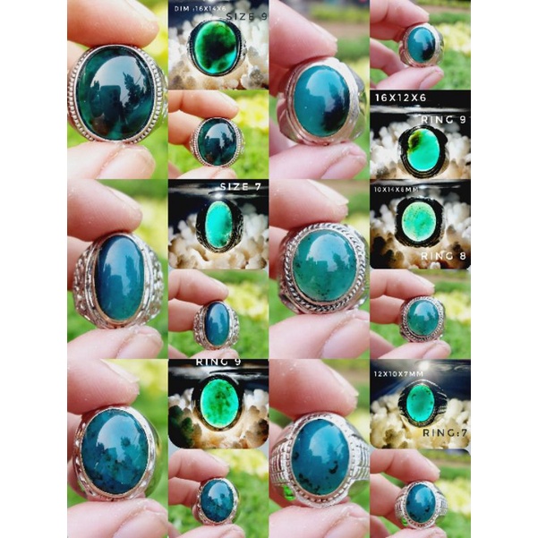 Cincin Batu Bacan Doko Original Bacan Doko (Garansi)