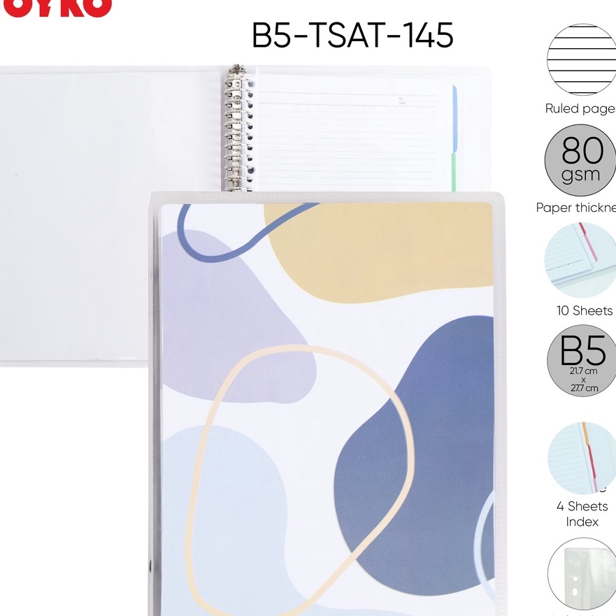 

(» Y♫XG> Binder Note Joyko B5-TSAT-145/ terrviral..!