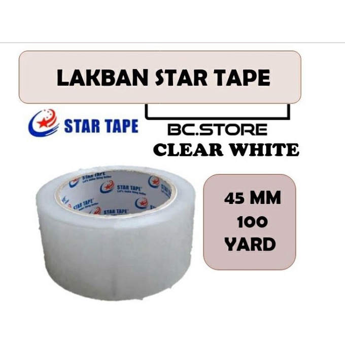 

[☆㊚15.XX) LAKBAN ( 6 PCS ) 100 YARD X 45MM BENING LENGKET STAR TAPE KUALITAS TERBAIK MURAH #lakban #isolasi #selotip #tapeperekat #pengikatpelengket #superlengket #ringan #lakbanbogor #lakbanmurah #lakbanopp #lakbankualitasterbaik #perlengkapankantor