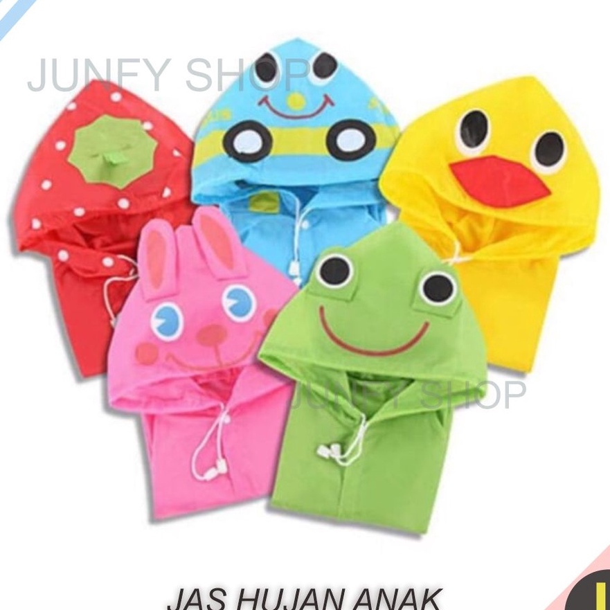 (㊛-DLK✮> J028 Jas Hujan Anak jaket hujan jas anti hujan payung jas hujan karakter jas hujan lucu / t