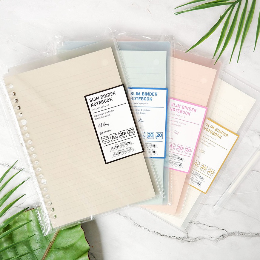 

(☆ L㊖NJ> Panmomo Slim File Binder Notebook [CREATIV]/ amanah..