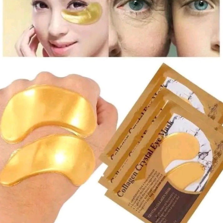 (IF☆/K◆> eye mask gold/ pasti.diikirim..