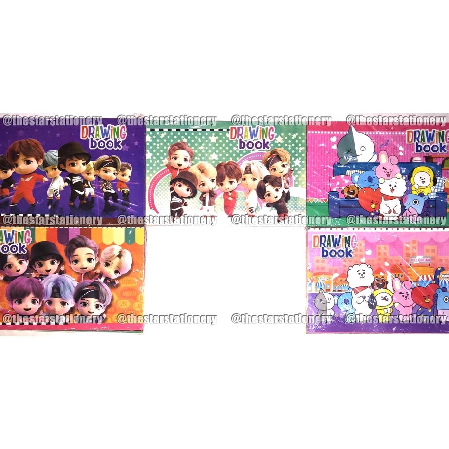 

(HW㊚/I♫) Buku Gambar Murah A4 Uk. 20 x 30 cm ( 1 Pack isi 10 Pcs )/ amanaah.!