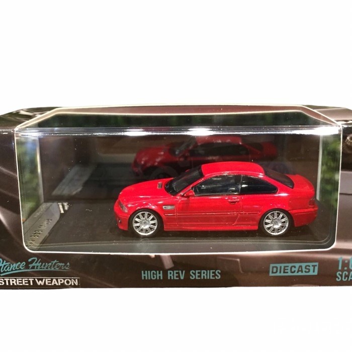 MUST HAVE STANCE HUNTERS X STREET WEAPON 64 BMW E46 M3 RED TERLARIS