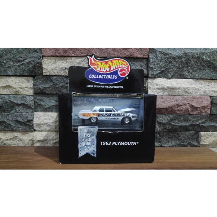 DISKON SPESIAL HOT WHEELS COLLECTIBLES BLACK BOX PLYMOUTH MELROSE MISSILE TERLARIS