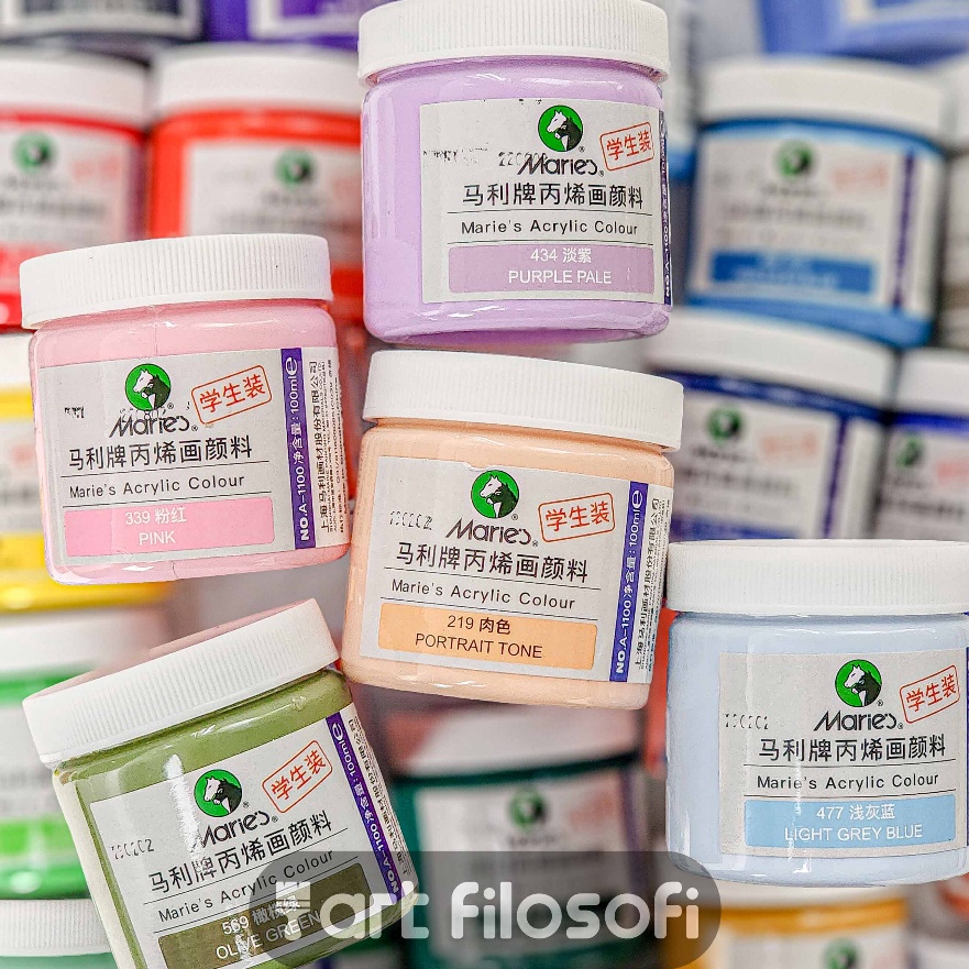 

(P5㊖/R☀) Cat Akrilik Maries 100ml | Maries Acrylic/ viraal.!!