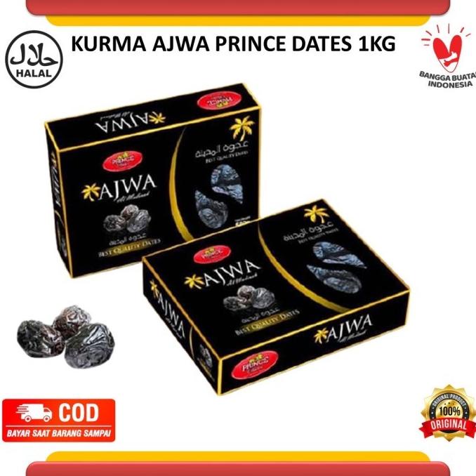 

KURMA AJWA PRINCE DATES PREMIUM 1KG KURMA NABI ASLI ORIGINAL SILAHKAN FAUZIPUTRA6