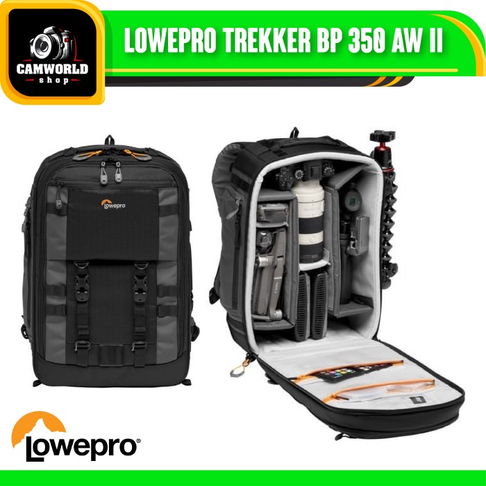 Terlaris Lowepro Pro Trekker Bp 350 Aw Ii Backpack
