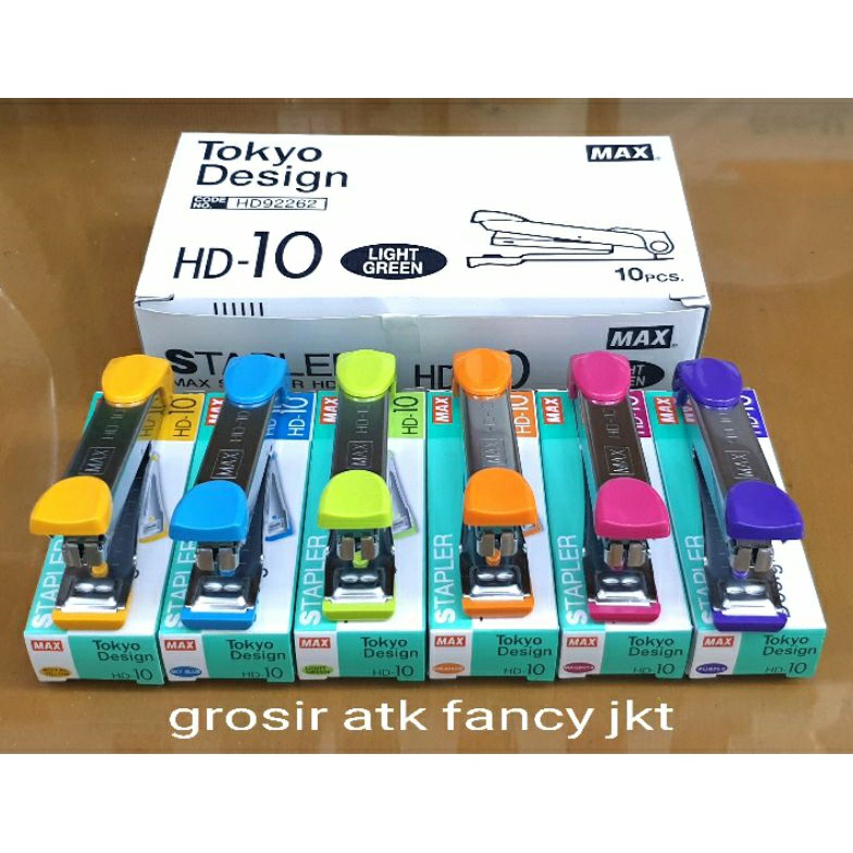 

Product Termurah HD10 Stapler Stepler Jepretan Cekrekan Hekmesin Max HD-10 Kecil Ori SWS