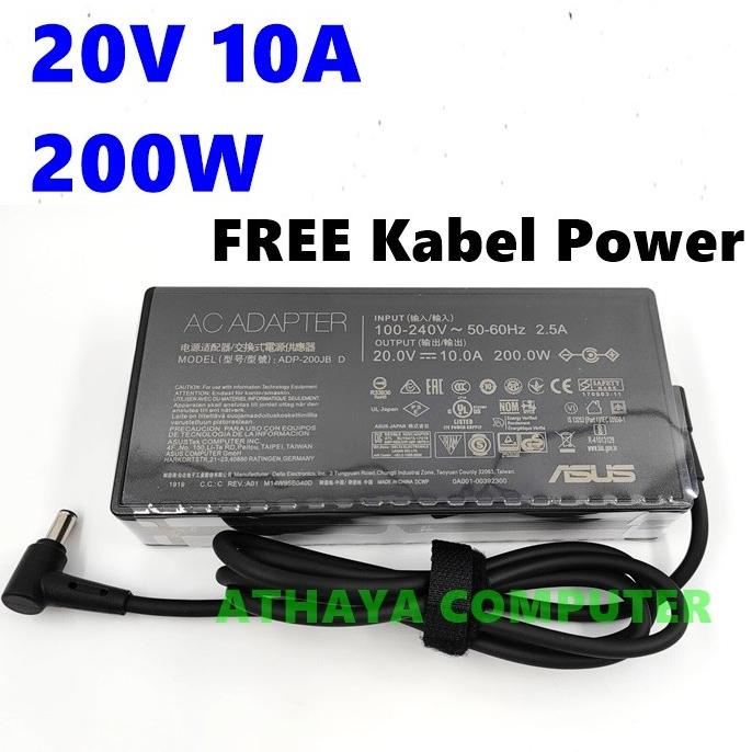 Charger Adaptor Asus TUF Gaming F15 FX506HM FX506LH 200W Original