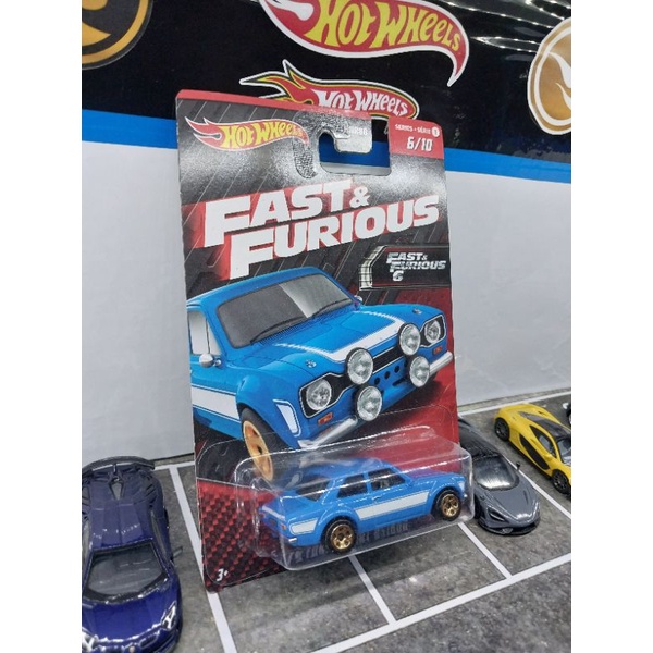 Hot wheels fast & furious ford escort