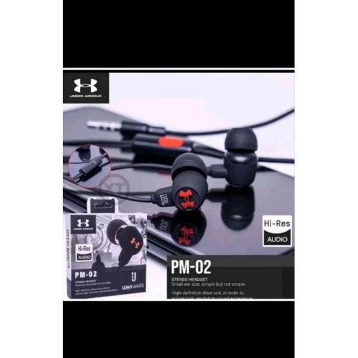 HEADSET JB PM02 HEADPHONE PM02 ADA MIC HF PM02 MIC