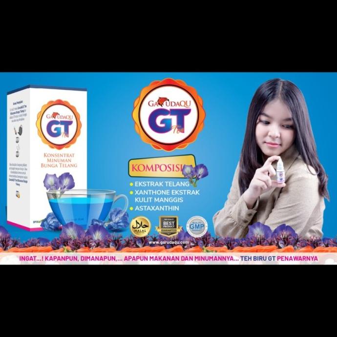 

Teh u + GT Garudaqu Tea + Teh Bunga Telang + Manfaat Bunga Telang