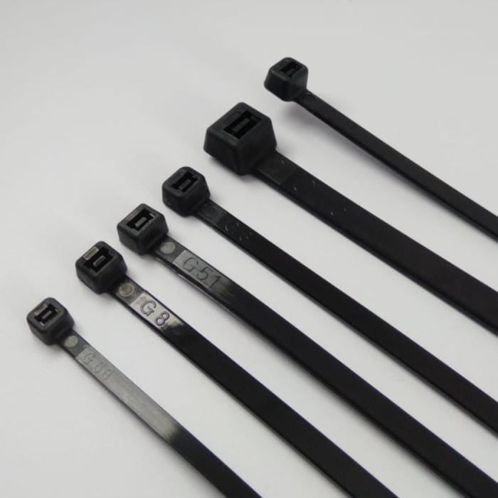 

Terlaris Kabel Ties Tis Ziptie Insulock Insulok 100Pcs Tebal Berkualitas Hitam