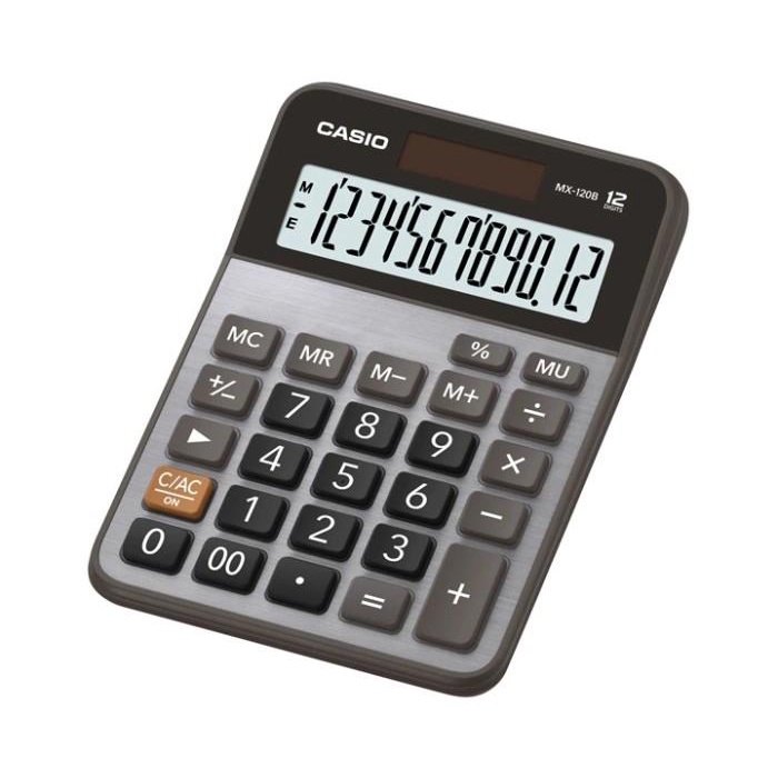 

Kalkulator Meja Casio Mx-120B Office Desktop Value Series Calculator