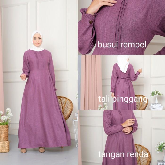 TERLARIS - GAMIS KATUN MADINA/ REMPEL/ TERLARIS / TERMURAH / BEST SELLER