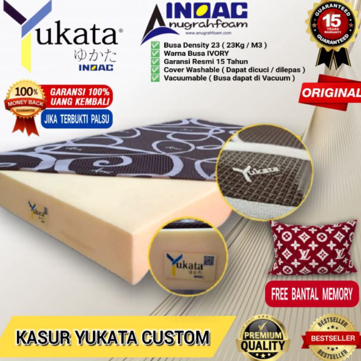 ➯⁂✯ [ORIGINAL] KASUR BUSA INOAC YUKATA / KASUR INOAC ASLI / KASUR BUSA UTK KAMAR TIDUR GARANSI 15 TA