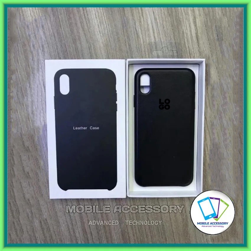 Hard Case Kulit Iphone X IphoneX / XS IphoneXS Hardcase Premium Cover Leather Case Original Murah